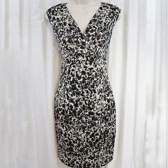 Andrew Marc Silk Cocktail Dress Size 8 Women - Picture 4 of 6